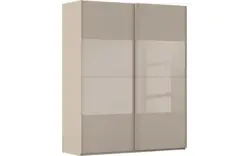 Goossens kledingkast finca combi glans mat glas bruin hoogwaardig meubelplaat - 8244428-{merk}-finca-combi-sts-bruin-schuifdeuren-02